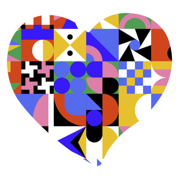 MEMO HEART (bela) - Image 2